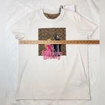 Coach NWT Disney X Signature Sleeping Beauty T Shirt off white size M Photo 6