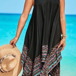 Nwt Swimsuits for All Diane Abroad Hankie Hem Coverup Dress Size 14 / 16 Black Photo 0