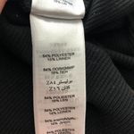 New Look Bodysuit Sleeveless Mock Neck Ribbed Knit Black US Size 8 Photo 4