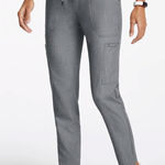 Jaanuu  Women's 8-Pocket‎ Cargo Scrub Pant - Heather Gray Photo 0
