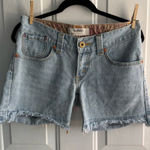 Levi's LEVI’S Slouch 504 Reworked Denim Cutoff Shorts Women’s 🩵Size 7🩵 Photo 0