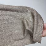 Chances R Shimmery Top Gold Metallic Faux Pearls Rhinestones Stretch Size SP Photo 10