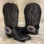 Handmade Removable Women’s Boot Bands/Cuffs Blue Photo 5