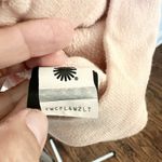 UGG Women’s Abbi Half Moon Zip Hoodie Jacket Peach Pink Size Small Very GUC Hood Photo 7