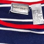Vintage Napa Valley Nautical Striped Shirt Multiple Size 1X Photo 5