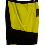 Worthington  Women's Pencil Skirt Size 4‎ Color Block Sulfur Spring Black NWT Photo 0