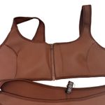 SKIMS  Rubberized Scuba Swim Tanga Bikini Scoop Neck Top New with tags Size 4X Photo 1