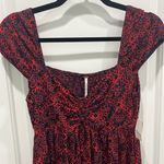 Free People NWT  Tabitha Mini Dress In Black Combo Sz XS Photo 2