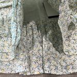 NWT REVOLVE En Saison Orielle Floral Cotton Mini Skirt Sz S White Photo 3