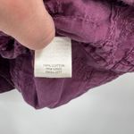 Christopher‎ Banks Western Santa Fe Vest Top Womens Medium Purple Cotton Pockets Photo 5