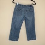 BKE  Denim Andie Cropped Jeans Cargo Pockets Sz 26 Photo 2