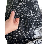 Intermix  Dress 100% Silk Animal Print Long Sleeve Sz Small Formal Party Church‍‍ Photo 4