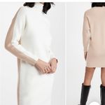 525 America 525 Cotton Color Block Dress in Chalk Multi Size Medium Photo 1