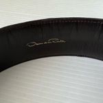 Oscar de la Renta  Vintage Double Buckle Leather Belt , M Photo 14