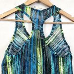 Pink Rose Pink Rose Mesh Tank Top Womens Small Racerback Swim Coverup Activewear Beachy Photo 2