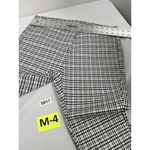 Michael Kors Womans  Pullon Dress Pants XL Black White Checkered Photo 5