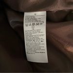 Banana Republic  Brown Vegan Faux Leather Blazer Jacket size 16 Roasted Cocao Photo 6