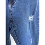 RSQ Womens Jeans Sz 5 or 27 Manhattan High Rise Ripped Skinny Blue Dark Blast Photo 7