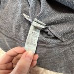 Lucky Brand Y2K  Sweatsuit Open Back Terry Velvet Soft Gray Size Small Cuffed Photo 9