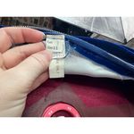 maxi dress velvet blue lace gothic formal Size 12 Photo 11