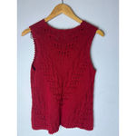 Women's Reflections by Spiegel Red Knit V Photo 5