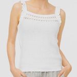 J.Crew  Ruffle Crochet Summer Sweater sz XL Photo 0