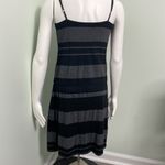 James Perse  Striped Knit Jersey Tank Dress Photo 5