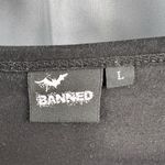 Banned Sugar Skull Print Dress Black Cut Photo 3