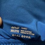 Aerie  Blue Triangle Bikini Top Photo 2