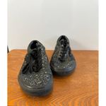 Vans Women’s Cheetah Lace Up Print Metallic Black. Size 5 .5. Sku 2822 Photo 11