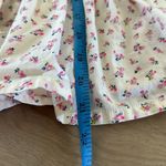 Madewell Shirred Drawstring Tank Top in Bright Buds size medium Photo 9