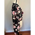 Equipment Femme Revolve‎ Black Floral Silk Sola Top Sz S $325 Photo 3