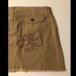 DECODED Womens Mini Skirt Size 7 Juniors Tan Color Cotton Spandex Photo 1
