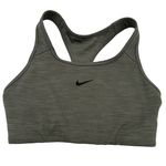Nike Gray Swoosh Racerback Sports Bra Size Small Photo 0