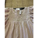 Scarlett Poppies Dress Sz XS Sundress Cotton Ruffle Beige Pockets Beachy Light Tan Photo 1