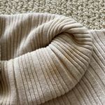 Liz Claiborne Tan Turtleneck Sweater Pullover Shirt Ribbed Soft Stretchy Size M Photo 6