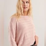 Garage Light Pink Knit Sweater Photo 0