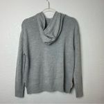 Tally Weijl  Heather Gray Hooded Sweater Size M Photo 5