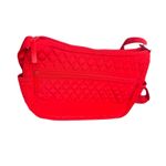 Vera Bradley Vera‎ Bradley Red Crossbody Bag Quilted Shoulder Bag Everyday Purse Photo 1