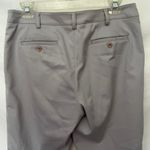 Peace of Cloth Bermuda Womens Short Sz 6 Preppy Career Stretch Cuff Trouser Gray Photo 6