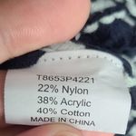 Tart  Long Sleeve Ocean V-Neck Shirt Size Small Photo 3