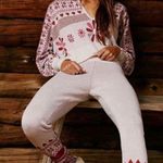 Free People Cocoa Kisses Wool-Blend Sweater and Jogger Set Size M Photo 0