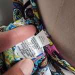 cupio  multicolored paisley sleeveless button down tunic size medium Photo 7