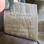 Ryu  Green Ruffled Wool Blend Buckle Mid Length Trench Coat Size S Photo 7