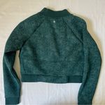 Balance Athletica  Flight Crop Bomber Jacket in deep sea size womens small Photo 3