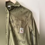 Vintage Dog Dept Santa Monica Button Down Green Size M Photo 1