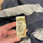 We The Free  People Skater Boy Twofer Pullover Sweatshirt Cotton Blue Size M Photo 4