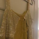 Lulus Rhinestone Chainmail Crop Top Photo 2