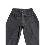 Midiross Jeans Women’s S Mid Rise Wide Legs Flap Pockets Stretch 24 x 31 Pants Black Photo 1