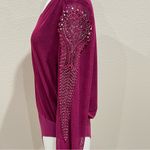 Ember Wrap Body Suit in Wine Size Medium Purple Photo 3